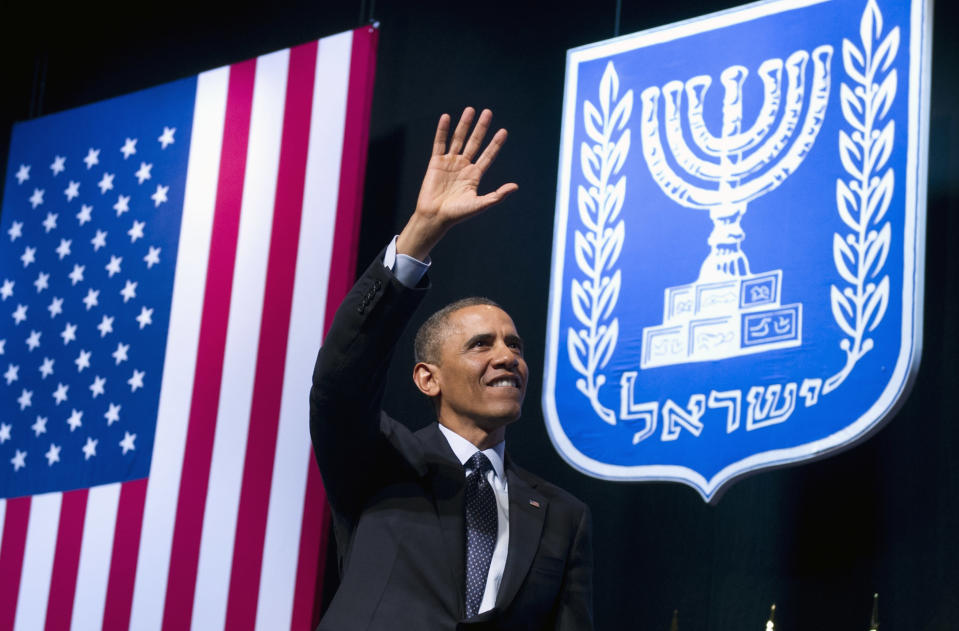 Obama l'Israëlien. AFP