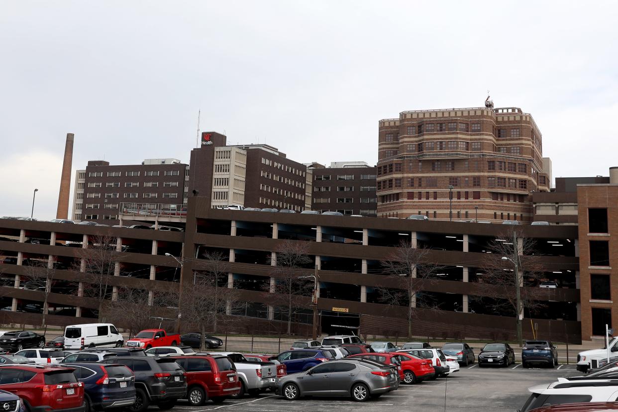 The University of Cincinnati Medical Center, pictured, Thursday, March 12, 2020, in Cincinnati, Ohio. Bill Yung, owner of Columbia Sussex, a private Crestview Hills-based hotel company, filed a medical malpractice lawsuit against UC Health and two of its employees on May 11, 2020.