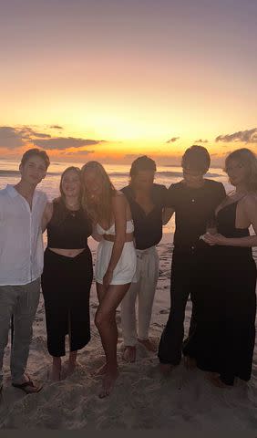 <p>Gwyneth Paltrow/Instagram</p> Gwyneth Paltrow, Brad Falchuk, and their kids