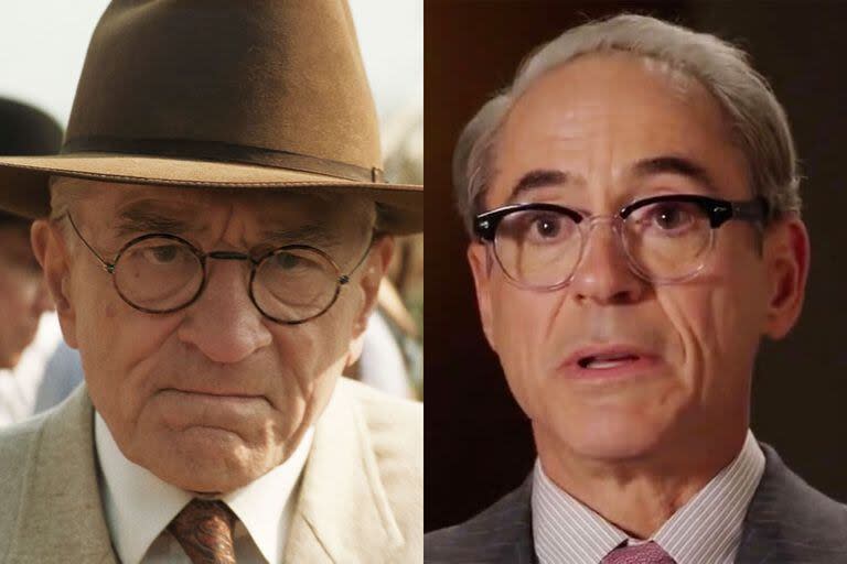 Robert de Niro y Robert Downey Jr, nominados al Oscar 2024