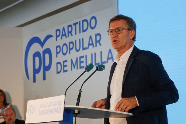 El presidente del PP, Alberto Núñez Feijóo (Photo: EFE)