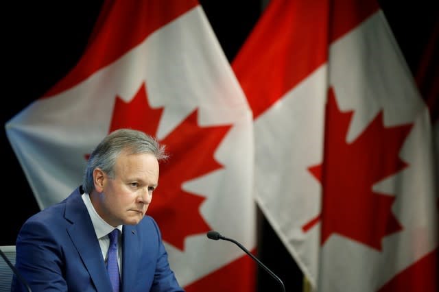 Bank of Canada Governor Stephen Poloz listens to a question during a news conference in Ottawa, Ontario, Canada, July 11, 2018. REUTERS/Chris Wattie