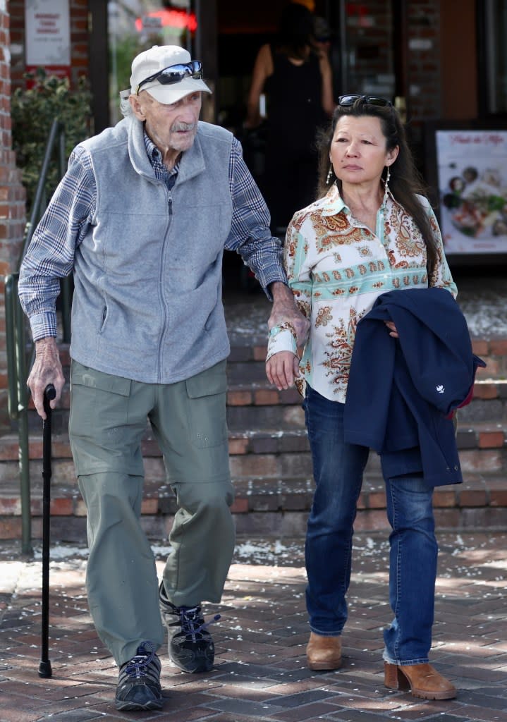 Although the “Unforgiven” actor and Arakawa, a 62-year-old pianist, got married in 1991, they’re rarely seen together in public. SplashNews.com