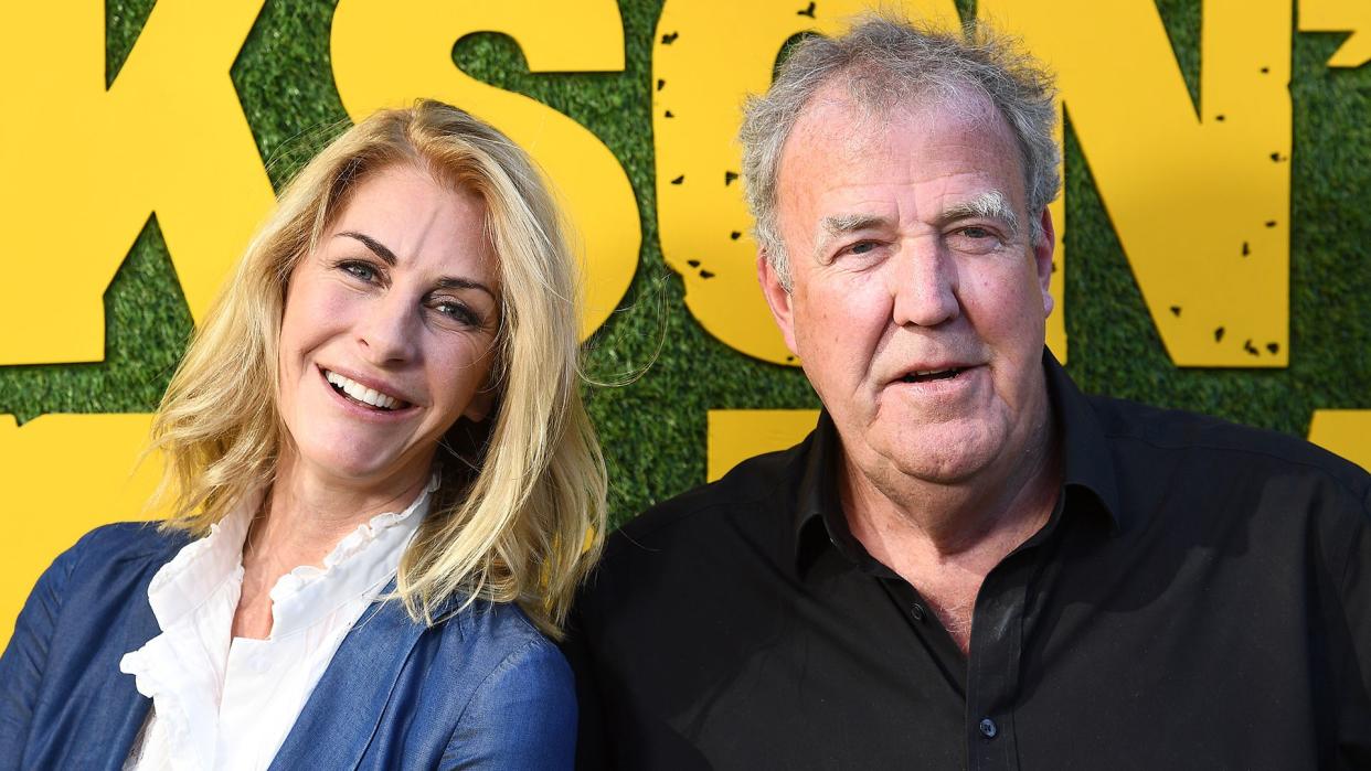 Jeremy Clarkson and Lisa Hogan at the Clarkson's Farm photocall in 2021