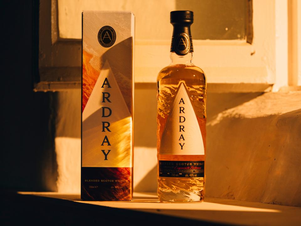 Ardray Blended Scotch Whisky was developed by Beam Suntory’s Chief Blender for Scotch, Calum Fraser, and Suntory’s team of blenders from Japan. It retails for $85.