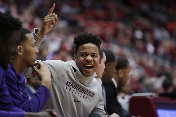 “Hey Markelle, with which number pick would you like to be taken?” (AP)