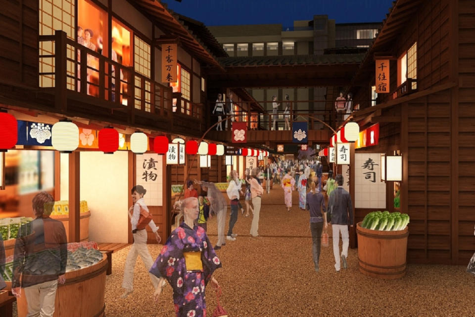 日本旅遊｜豐洲市場新景點2024年2月開幕！仿江戶建築大型設施集飲食、購物、溫泉等逾100間商店