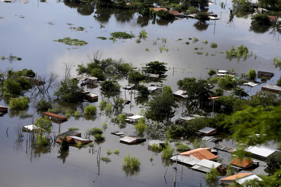 Severe flooding in South America