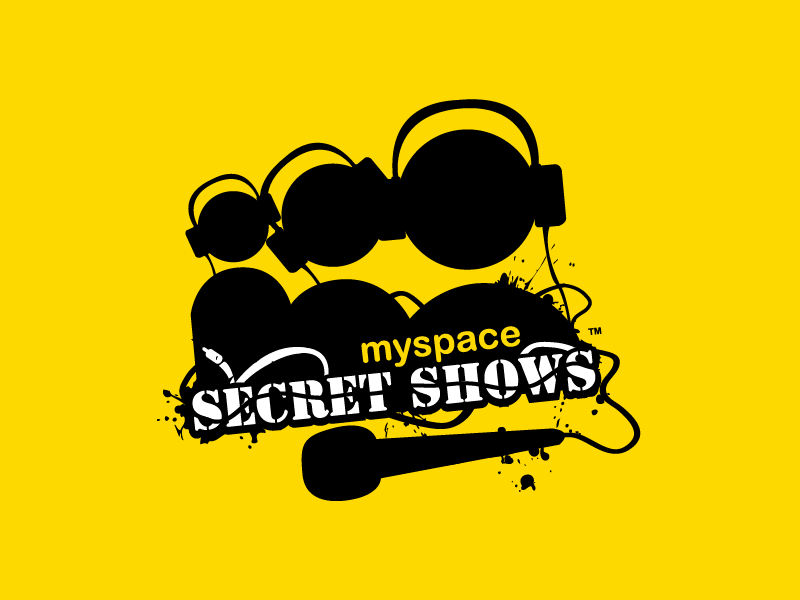 Myspace secret shows logo