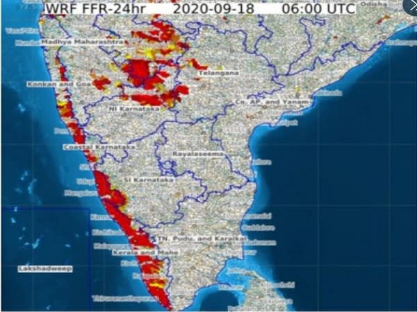 Flash flood guidance issued by IMD for Coastal Karnataka, Goa [Photo/Twitter]