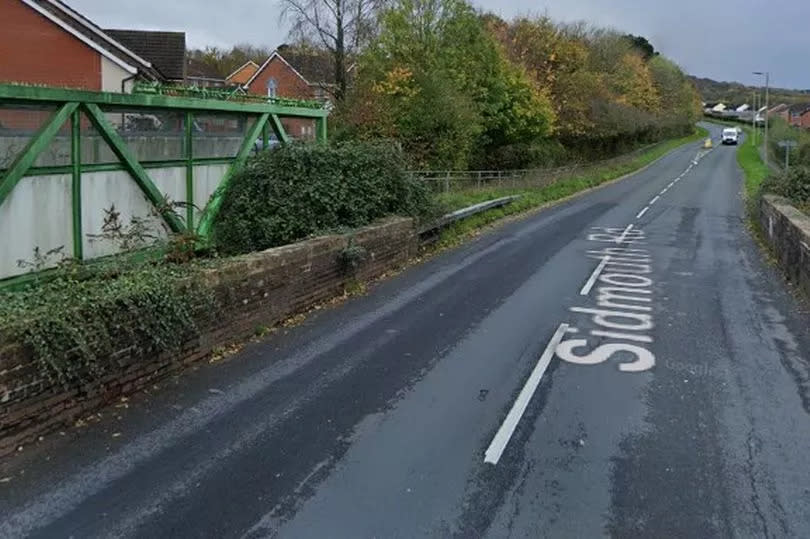 Sidmouth Road in Honiton