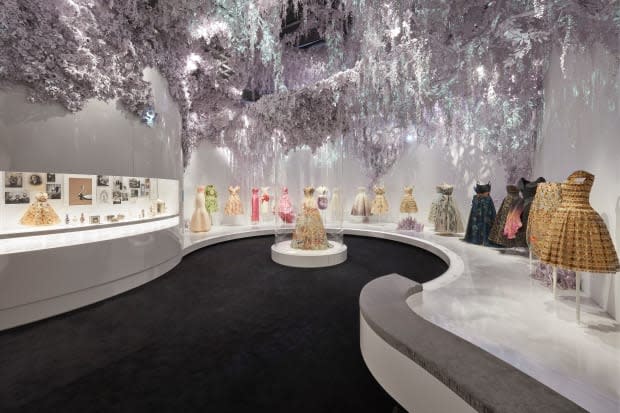 <em>Inside "</em><em>Christian Dior</em><em>: Designer of Dreams." Photo: Adrien Dirand/Courtesy of Christian Dior</em>