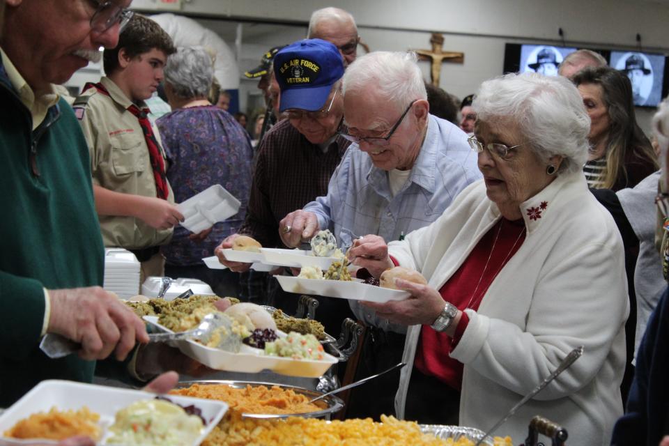 In 2019, the Cheboygan Kiwanis Club and several other local service agencies hosted a congregate dinner to honor all the local veterans in the community. This year, that same event will be a drive-thru event, where veterans can drive up to the Knights of Columbus Hall and pick up their meals.