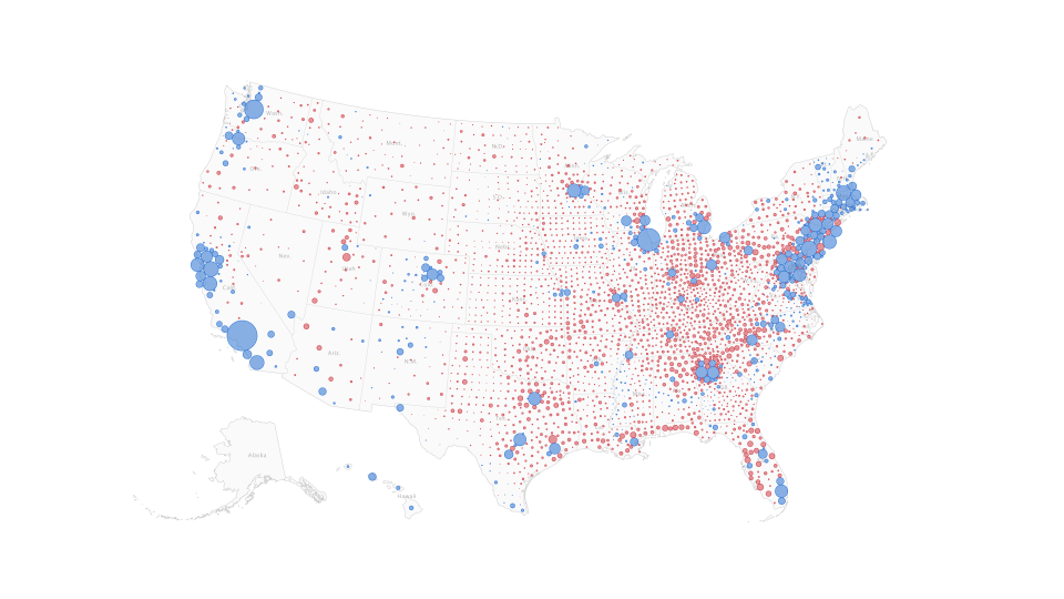 2020 elections by county -  USAT graphics promo image