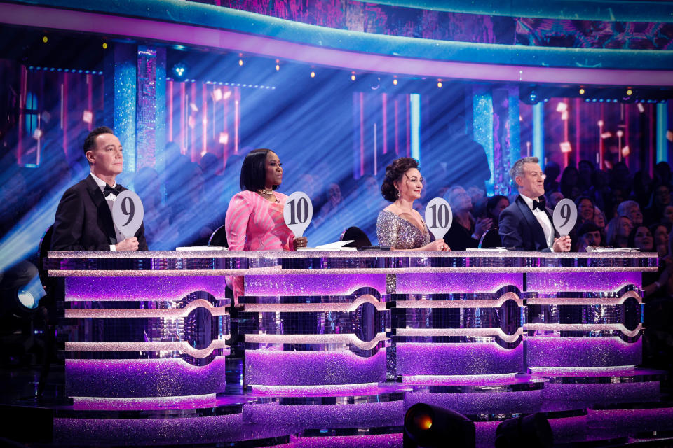 The judges are working on Friday night this week. (BBC)