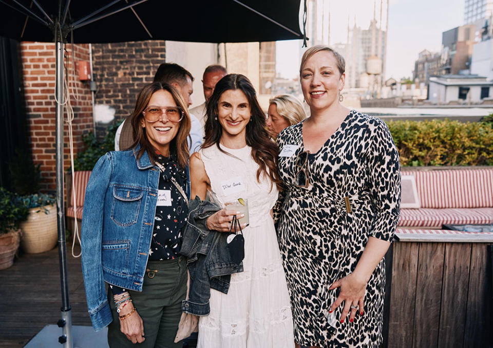 Blair Kohan (board Member and agent, motion picture literary, UTA); Pilar Queen (agent, UTA Publishing); Carrie Thornton (editorial director, Dey Street Books, a division of HarperCollins Publishers) - Credit: Emilio Madrid