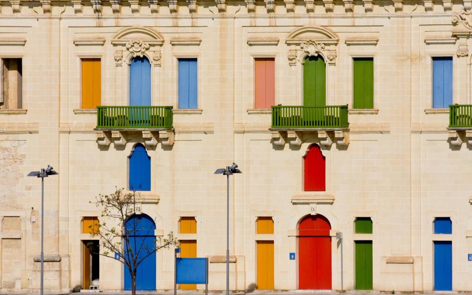 Valletta harbour buildings - Getty