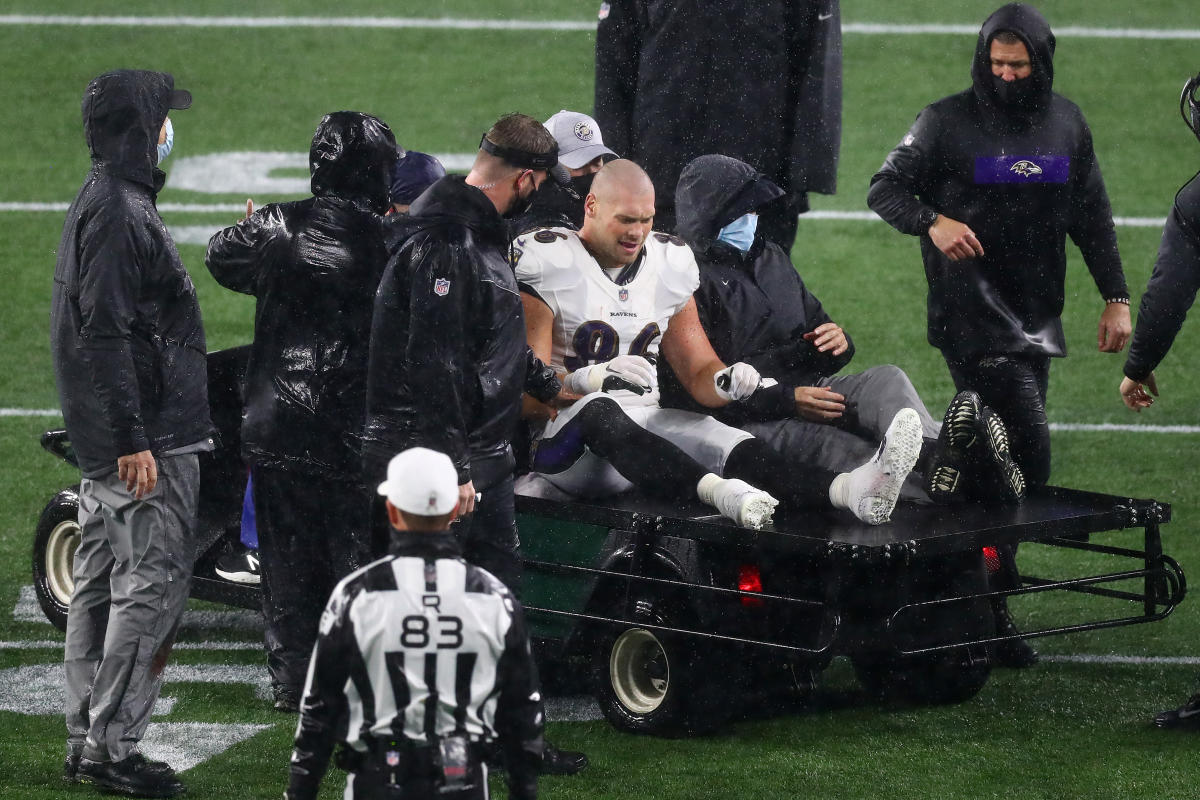 Injuries, mistakes pile up in Ravens' 23-17 loss to Patriots - The