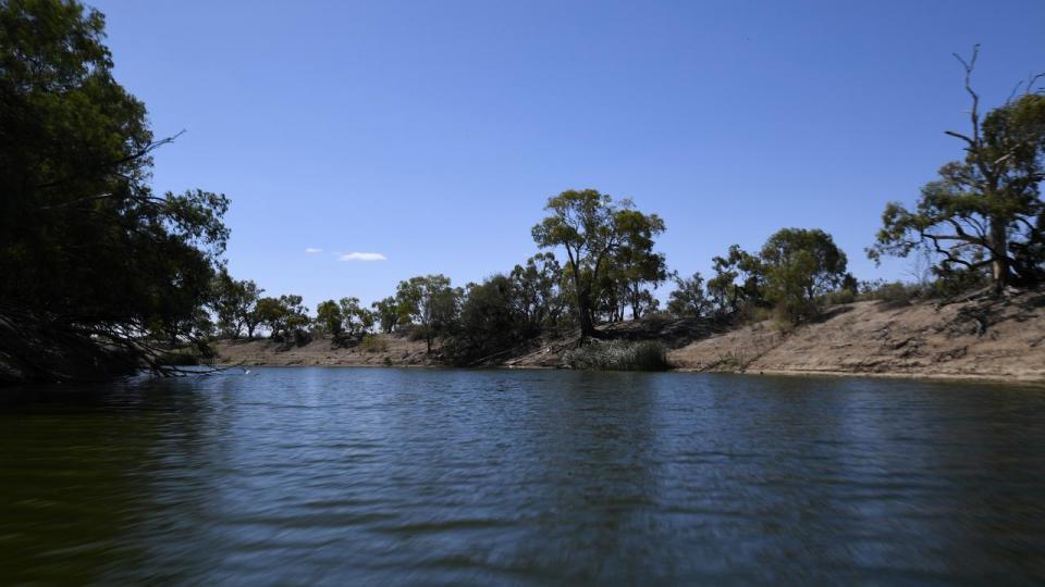 The Darling River near Menindee