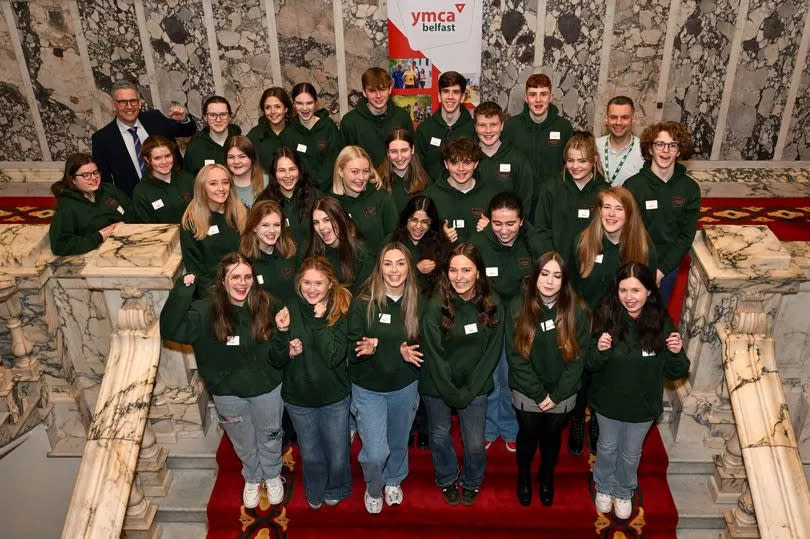 Both John and Iona are part of the Belfast YMCA's Youth in Government programme