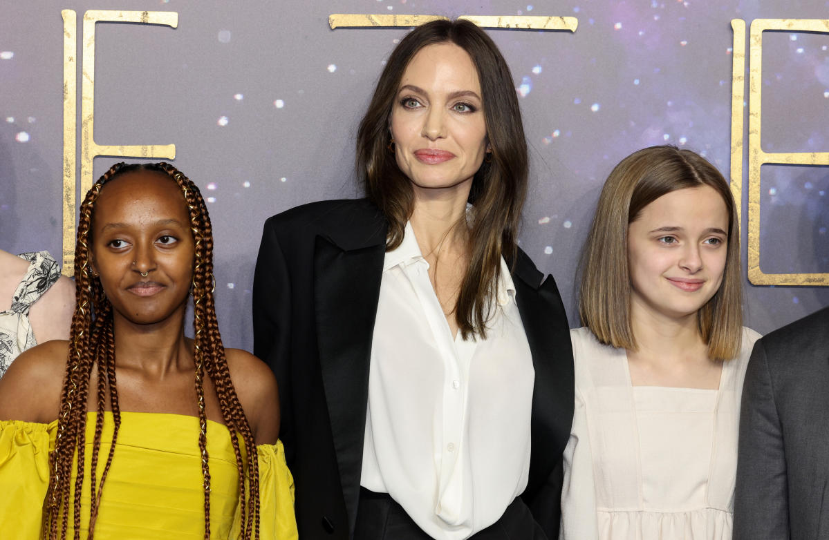 Angelina Jolie contrata a su hija Vivienne de años como su asistente