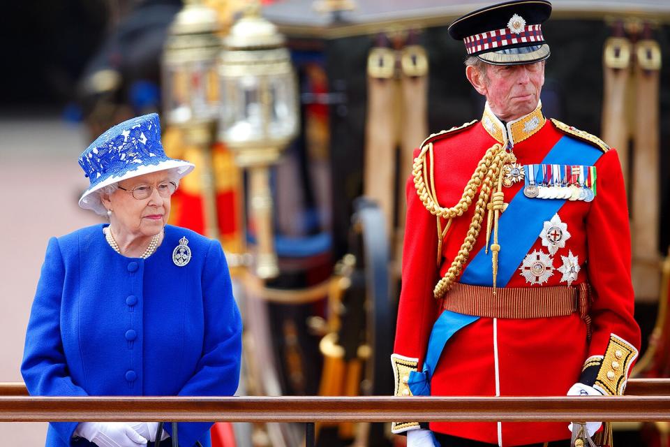 Queen Elizabeth II and Prince Edward, Duke of Kent