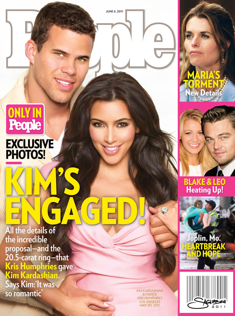 KIM KARDASHIAN & KRIS HUMPHRIES