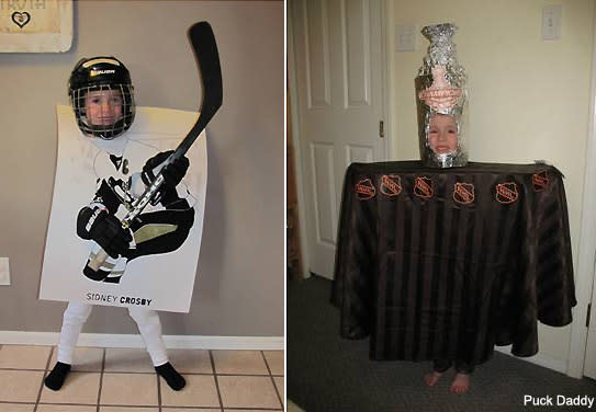 my future child in a Stanley Cup costume haha  Hockey halloween, Stanley  cup costume, Hockey kids