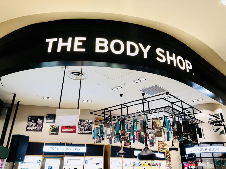 The Body Shop at Jewel Changi. (PHOTO: Wenting/ Yahoo Lifestyle Singapore)