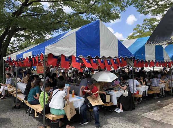 台灣祭現場人山人海。圖／林唯哲 提供