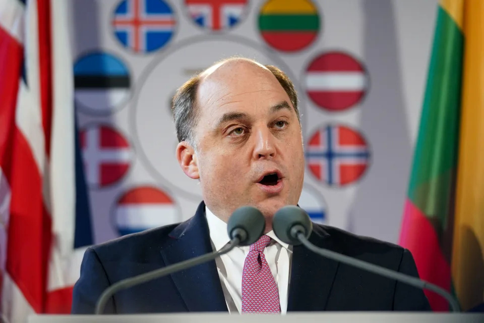 Ben Wallace, ministro de Defensa de Reino Unido. (Foto: Jacob King / PA Images / Getty Images).