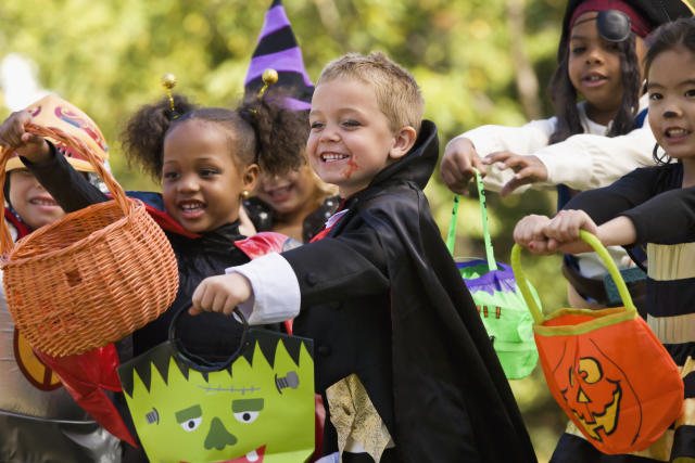 Let children take the lead on trick or treating [Photo: Getty]