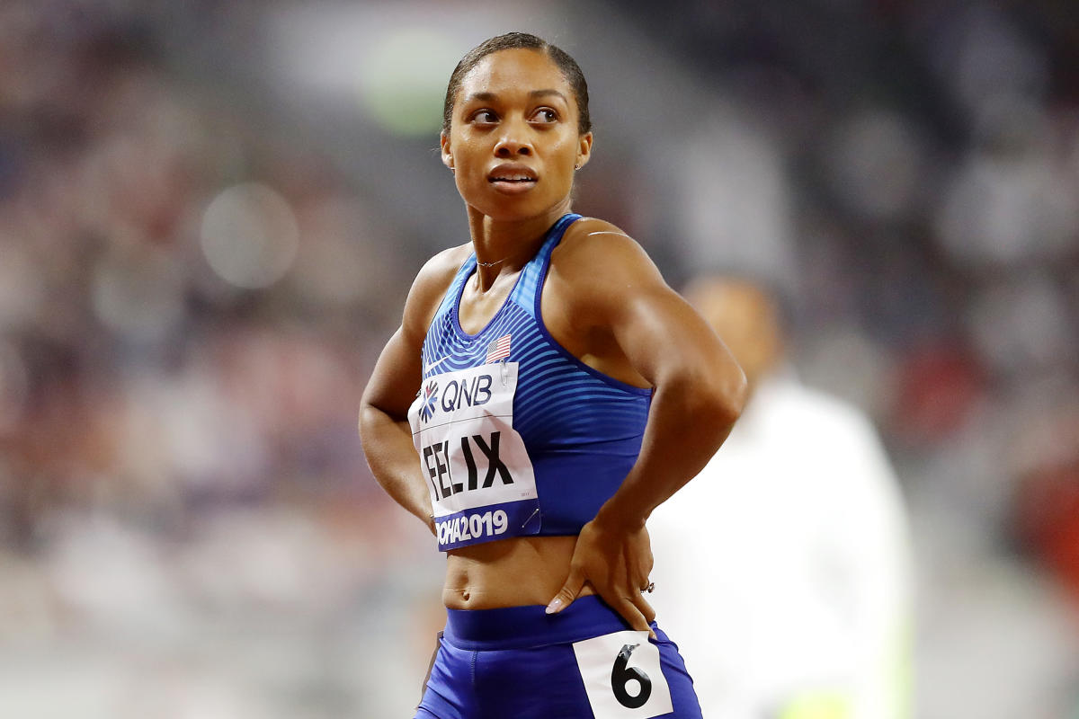 Nike ad featuring pregnant athletes called out by Allyson Felix, others -  Yahoo Sports