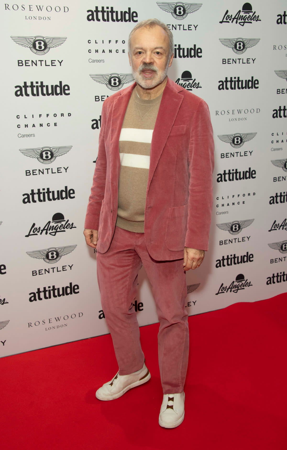 Norton pictured at the 2024 Attitude 101 lunch at The Rosewood Hotel in London (Getty Images)