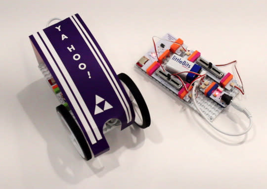 Take a look at our hand-built, customized BitBot!