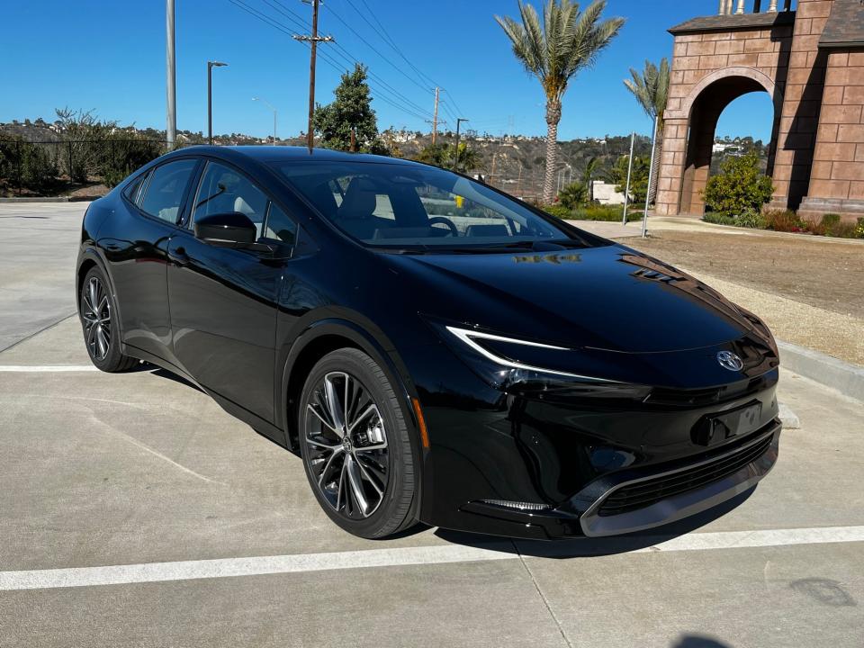 The 2023 Toyota Prius grew longer and lower.