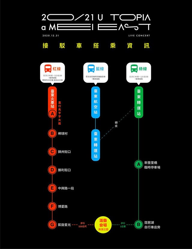 倒數迎向2021！各縣市跨年晚會交通懶人包全收錄　管制路段、停車資訊不漏接