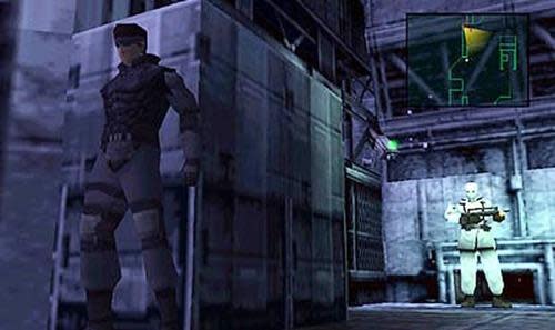 Screenshot from Metal Gear Solid on PlayStation