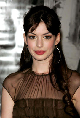 Anne Hathaway at the LA premiere of 20th Century Fox's Walk the Line