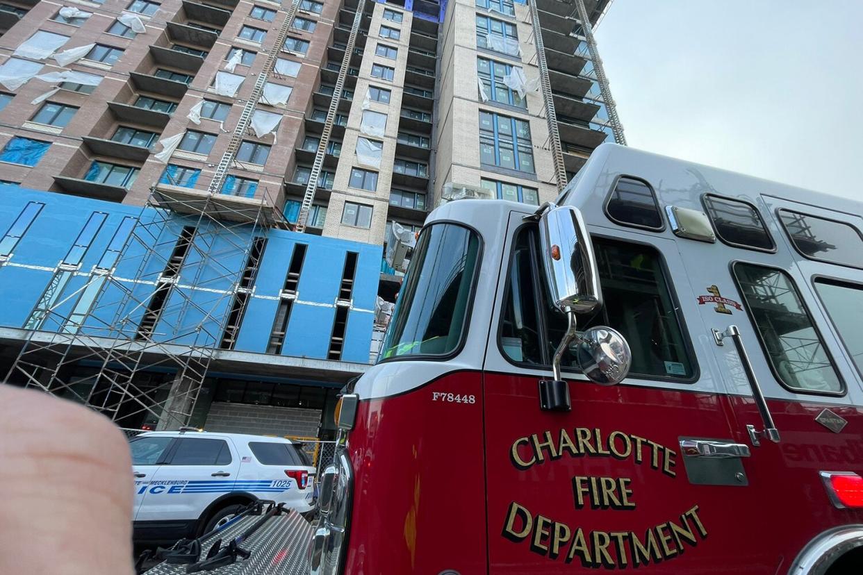 3 Workers Dead After 70-Ft. Fall as Scaffolding Collapses at Construction Site in Charlotte