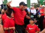 The resurrection of Tiger Woods: Happy, winning the Masters again and reminding us golf is supposed to be fun