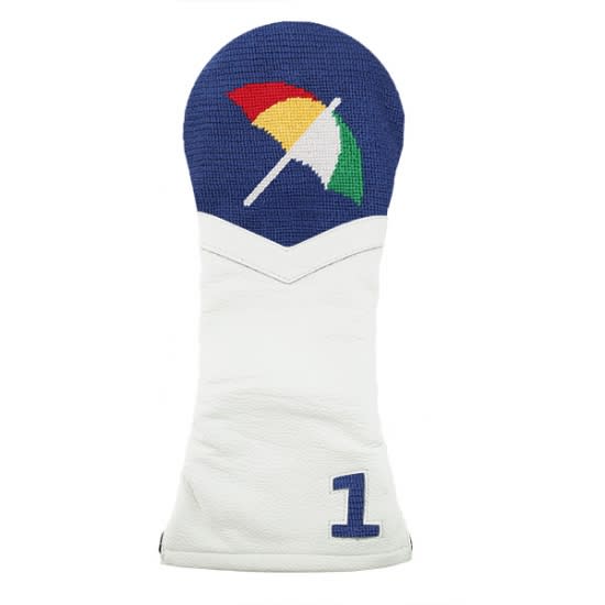 <p><a href="https://smathersandbranson.com/product/Arnold-Palmer-Umbrella-Needlepint-Driver-Headcover" rel="nofollow noopener" target="_blank" data-ylk="slk:Shop Now;elm:context_link;itc:0;sec:content-canvas" class="link ">Shop Now</a></p><p>Umbrella Needlepoint Driver Headcover</p><p>smathersandbranson.com</p><p>$110.00</p>