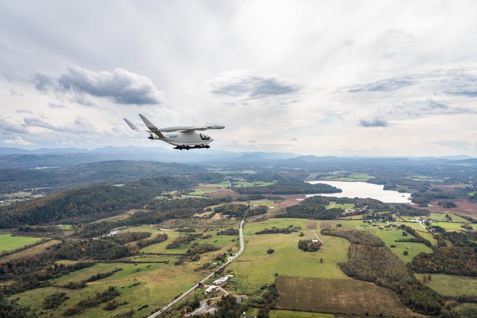 Beta Technologies' Alia aircraft heads off on a trip down the East Coast to Eglin Air Force Base in Florida for some flight testing with the Air Force.