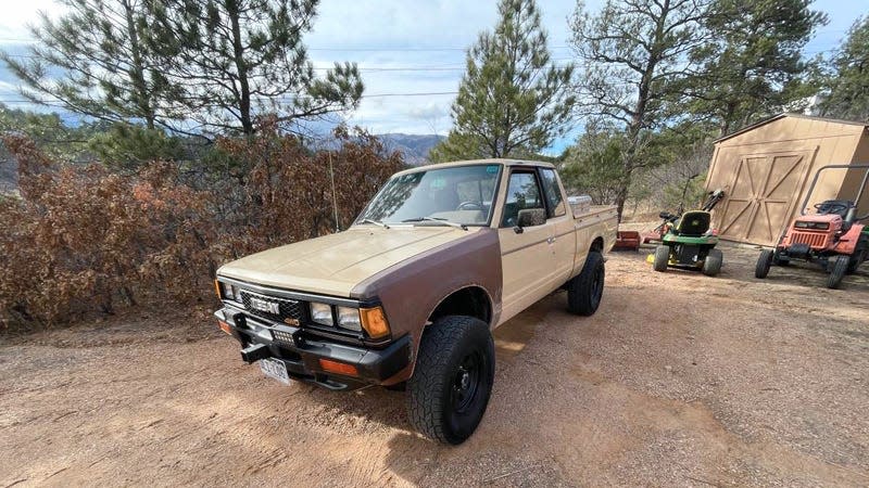 Photo: <a class="link " href="https://denver.craigslist.org/cto/d/colorado-springs-1984-nissan-datsun/7702565613.html" rel="nofollow noopener" target="_blank" data-ylk="slk:Craigslist;elm:context_link;itc:0;sec:content-canvas">Craigslist</a>