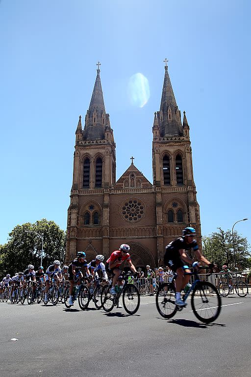 St Peter's Cathedral in North Adelaide in Adelaide, Australia.