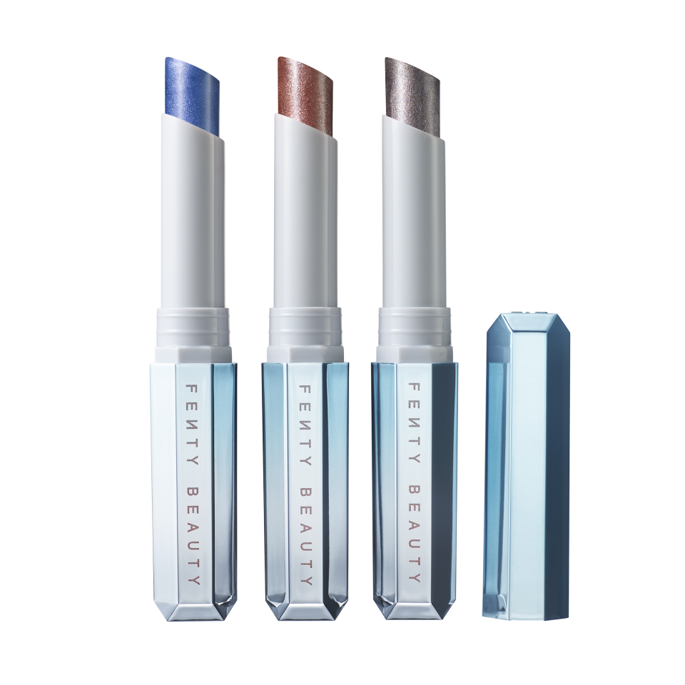 <p>Rihanna has taken the lipstick to a whole new level with these gems. <a rel="nofollow noopener" href="https://www.sephora.com.au/products/fenty-beauty-frosted-metal-lipstick-3-piece-set-limited-edition/v/snow-daze" target="_blank" data-ylk="slk:Sephora, $58.00;elm:context_link;itc:0;sec:content-canvas" class="link ">Sephora, $58.00</a> </p>