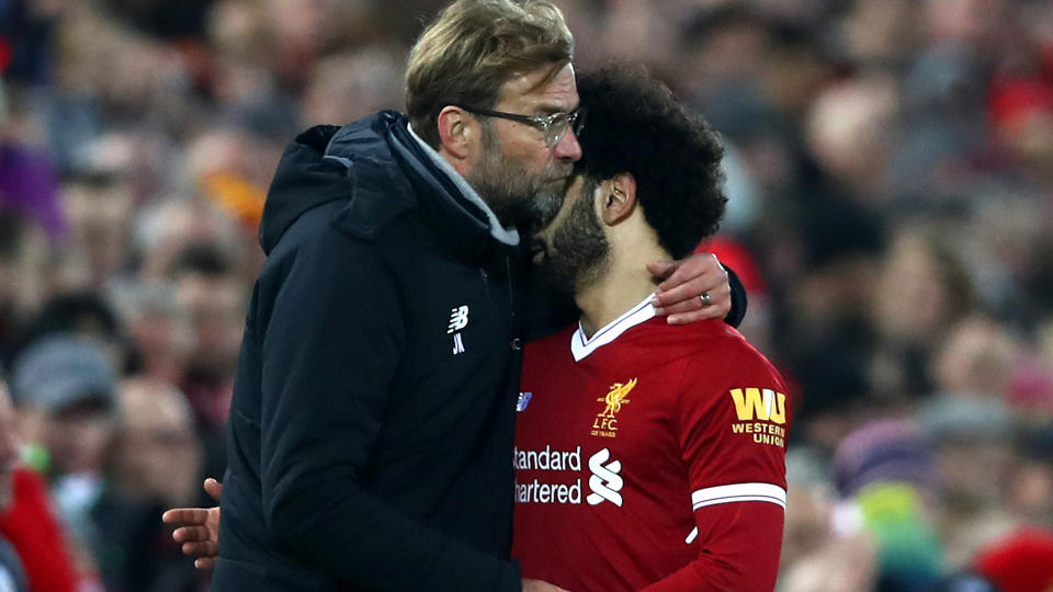 Mohamed Salah feels Liverpool manager Jurgen Klopp deserves more credit for his goalscoring displays.