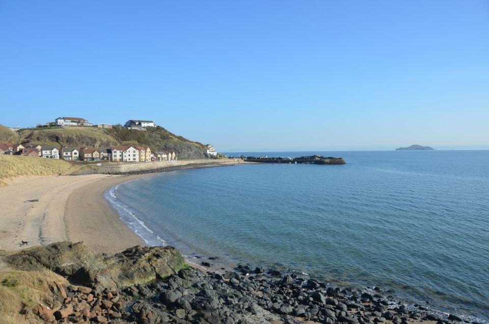 <p>This sandy beach backed by dunes is located only 10 minutes from Kinghorn Railway Station and offers stunning views across the Firth of Forth towards Edinburgh and The Lothians.</p><p> On a clear day it’s possible to see Edinburgh Castle in the distance, making this beach perfect for calm reflection. At low tide, visitors can enjoy a costal walk from Pettycur over to beautiful and family friendly Burntisland Beach. </p><p><strong>Where to stay: </strong><a href="https://go.redirectingat.com?id=127X1599956&url=https%3A%2F%2Fwww.booking.com%2Fhotel%2Fgb%2Fthe-bay-kinghorn.en-gb.html%3Faid%3D2070936%26label%3Dprima-scotland-beaches&sref=https%3A%2F%2Fwww.prima.co.uk%2Ftravel%2Fg36694479%2Fbest-beaches-scotland-where-to-stay%2F" rel="nofollow noopener" target="_blank" data-ylk="slk:The Bay Hotel;elm:context_link;itc:0;sec:content-canvas" class="link ">The Bay Hotel</a> is a family run hotel with views over Pettycur Bay and the Firth of Forth. </p><p><a class="link " href="https://go.redirectingat.com?id=127X1599956&url=https%3A%2F%2Fwww.booking.com%2Fhotel%2Fgb%2Fthe-bay-kinghorn.en-gb.html%3Faid%3D2070936%26label%3Dprima-scotland-beaches&sref=https%3A%2F%2Fwww.prima.co.uk%2Ftravel%2Fg36694479%2Fbest-beaches-scotland-where-to-stay%2F" rel="nofollow noopener" target="_blank" data-ylk="slk:CHECK AVAILABILITY;elm:context_link;itc:0;sec:content-canvas">CHECK AVAILABILITY</a><br></p>