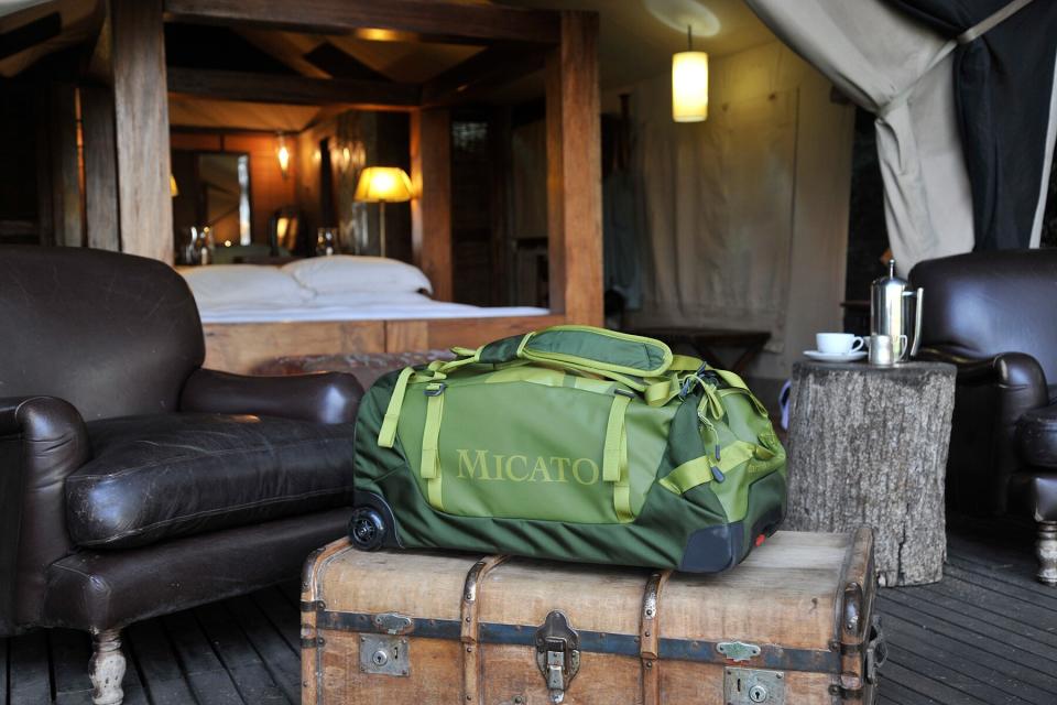 Interior of a tent at Micato Safaris