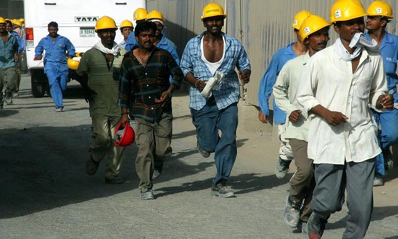 El sector de la construcción en Dubái depende de trabajadores emigrantes (Imre Solt - Wikimedia Commons)